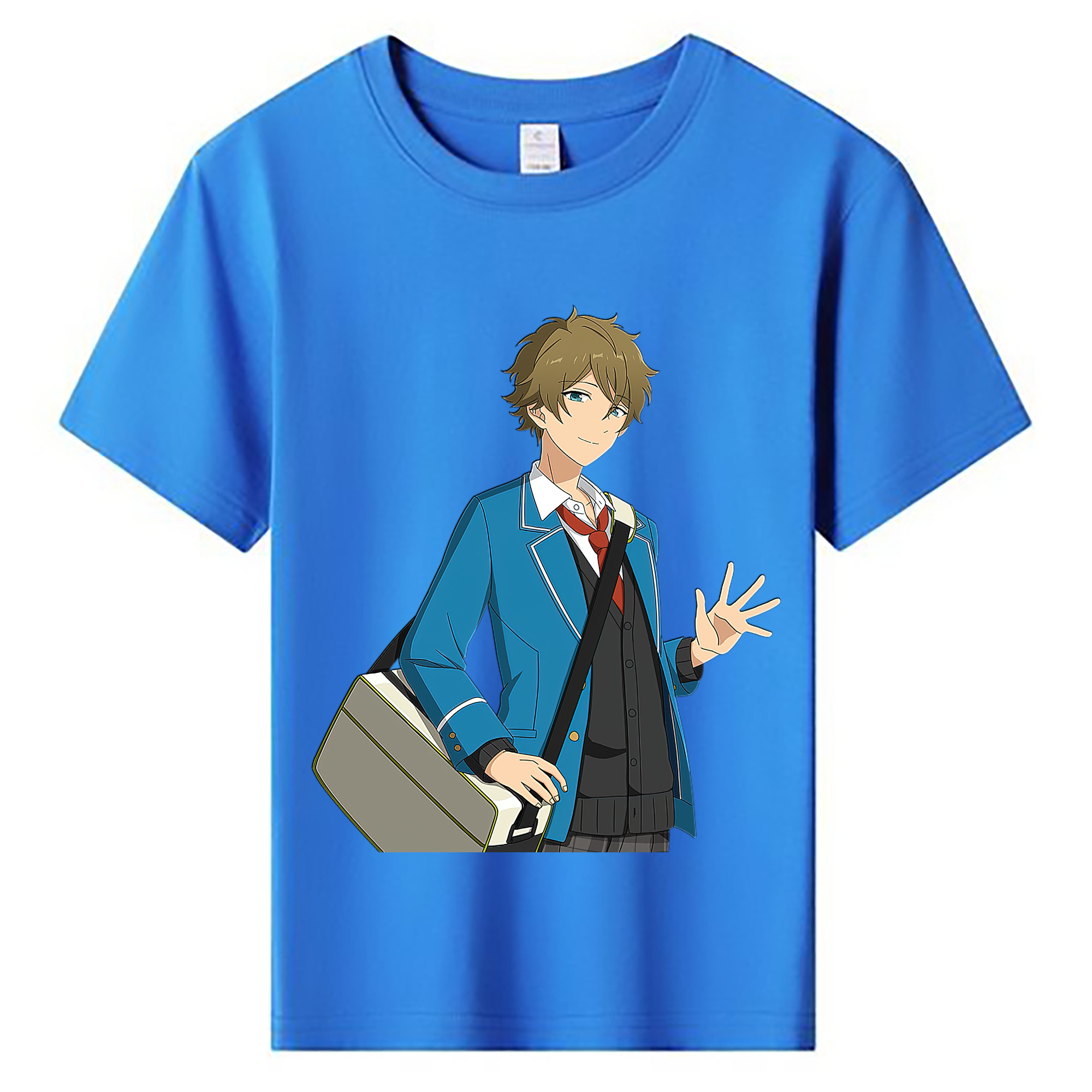 （画像用） あんさんぶるスターズ! Ensemble Stars 綿100％キッズTシャツ（フロントプリント）